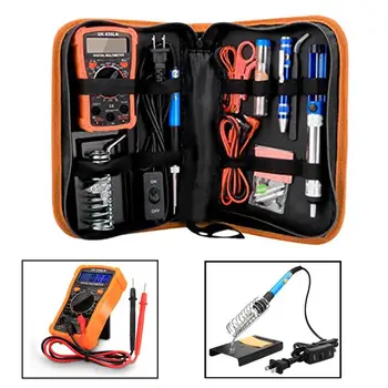 110V US rules Soldering Iron Kit Electronics Portable Adjustable Temperature Welding Tool Soldering Set 8.10
110V US rules Soldering Iron Kit Electronics Portable Adjustable Temperature Welding Tool Soldering Set 8.10