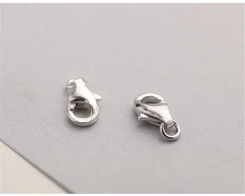Free 50pcs a lot 925 sterling silver jewelry findings Accessories lobster clasp with opening jump ring fittings charms FY-10
Free 50pcs a lot 925 sterling silver jewelry findings Accessories lobster clasp with opening jump ring fittings charms FY-10