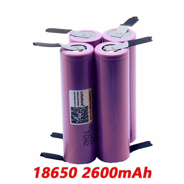 4PCS LiitoKala ICR1865026FM 18650 2600 mah 3.6V Battrey mobile power,flashlight,audio battery pack + DIY Nickel sheet
4PCS LiitoKala ICR1865026FM 18650 2600 mah 3.6V Battrey mobile power,flashlight,audio battery pack + DIY Nickel sheet
