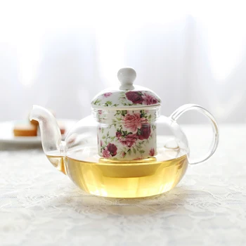 780ml European Pastoral Style Ceramic Bone China Porcelain Heat Resistant Glass Teapot British Afternoon Black Flower Tea Teapot
780ml European Pastoral Style Ceramic Bone China Porcelain Heat Resistant Glass Teapot British Afternoon Black Flower Tea Teapot