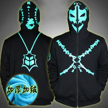 LOL Fashion and Slim Thresh Hoodies Fluorescence lol Zed Sweatshirts Cosplay 
LOL Fashion and Slim Thresh Hoodies Fluorescence lol Zed Sweatshirts Cosplay