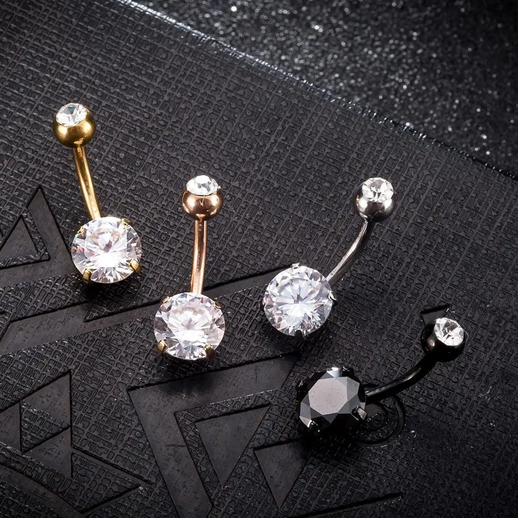 FUNIQUE Sexy Women Gold Color Navel Piercing Belly Button Body Jewelry Crystal Zircon Rhinestones Round Body Ring Jewelry
FUNIQUE Sexy Women Gold Color Navel Piercing Belly Button Body Jewelry Crystal Zircon Rhinestones Round Body Ring Jewelry