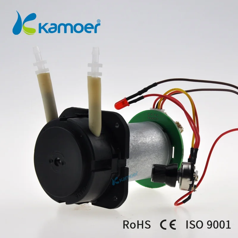 Kamoer KSP16 micro peristaltic pump with control board (adjustable flow , the max 240ml/min )
Kamoer KSP16 micro peristaltic pump with control board (adjustable flow , the max 240ml/min )