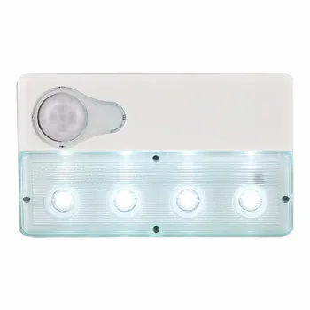 LumiParty 4-LED Auto Infrared PIR Light Super Thin Mini LED Auto Sensor Motion Detector NightLight USB Wire Recharge Closet Lamp
LumiParty 4-LED Auto Infrared PIR Light Super Thin Mini LED Auto Sensor Motion Detector NightLight USB Wire Recharge Closet Lamp