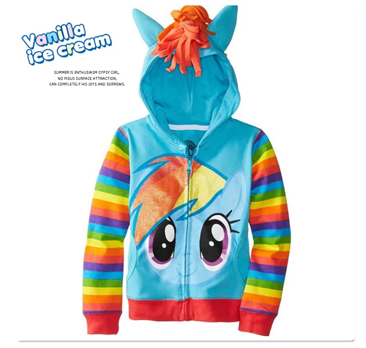 My Little Pony Girls Kids Wing Down Cosplay Costumes Cute Jacket Zip Hoodie Anime Jacket Twilight Sparkle Applejack Pinkie Pie
My Little Pony Girls Kids Wing Down Cosplay Costumes Cute Jacket Zip Hoodie Anime Jacket Twilight Sparkle Applejack Pinkie Pie