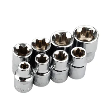 8Pcs 3/8 Inch Torx Star Socket Set E Type E8 E10 E11 E12 E14 E16 E18 E20 Hand Repair Tools
8Pcs 3/8 Inch Torx Star Socket Set E Type E8 E10 E11 E12 E14 E16 E18 E20 Hand Repair Tools