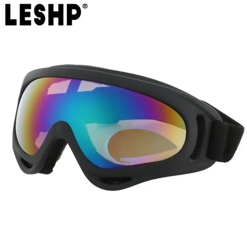LESHP Outdoor Skiing Protective Goggles Bendable Windproof Ski Cycling Glasses Fog-proof Skiing Goggles with Elastic Headband
LESHP Outdoor Skiing Protective Goggles Bendable Windproof Ski Cycling Glasses Fog-proof Skiing Goggles with Elastic Headband