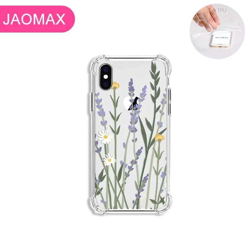 Мягкий Прозрачный ударопрочный чехол Jaomax для iPhone 11 Xs Max 7 8 6 S Plus|Бамперы| |