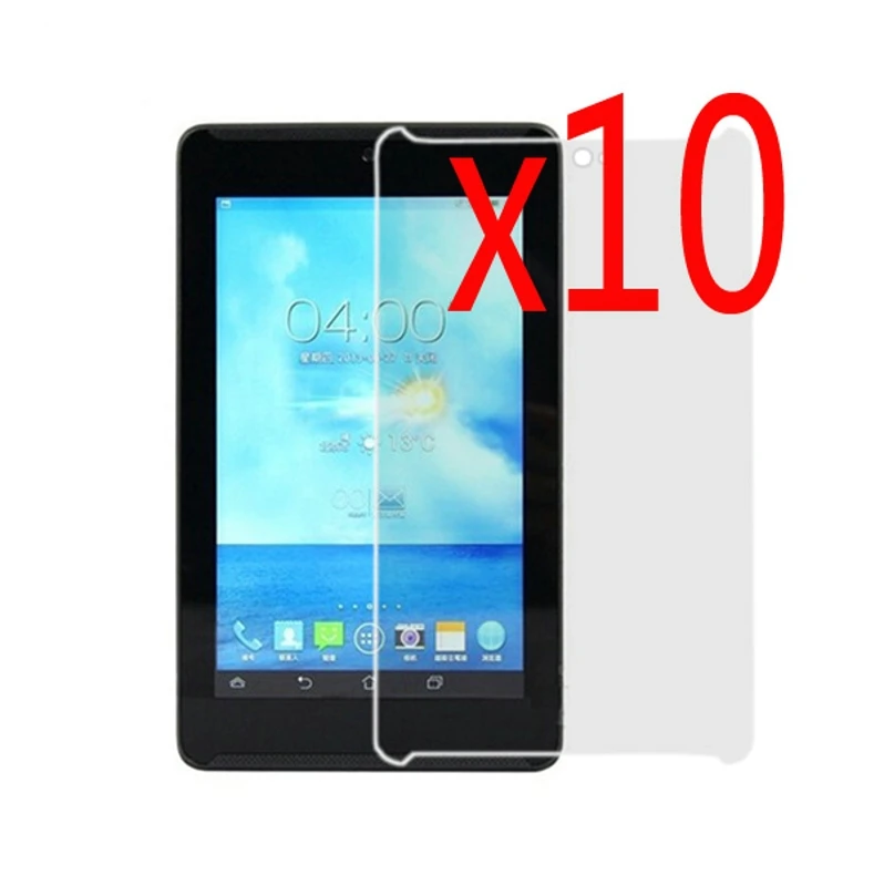 

10x LCD films + 10x Clean Cloth, Anti-Glare Matte Screen Protector Protective Film Guards For ASUS FonePad HD 7 ME372CL ME372CG