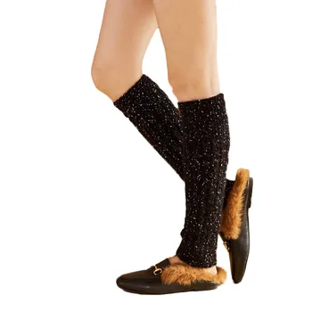 

1 Pair lady dot yarn hemp short tube socks pile shoe sleeve foot sleeve boots Women Adult Junior Ribbed Knitted Leg Warmers Sock
