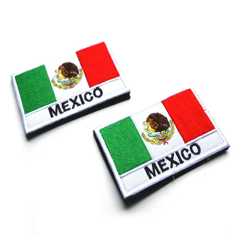 Mexican Flag 3D Embroidery Cloth Flag Sticker Part Of The Armband Ordered Military Badge
Mexican Flag 3D Embroidery Cloth Flag Sticker Part Of The Armband Ordered Military Badge