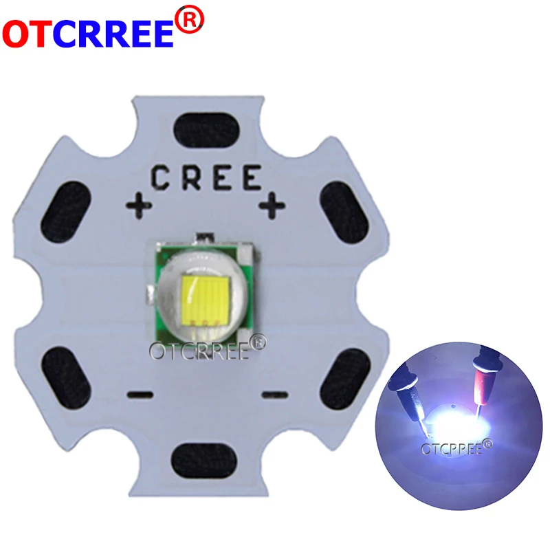 1-10PCS CREE XML XM-L T6 LED U2 10W Cold White 10000K High Power LED Emitter Diode with 14mm 16mm 20mm 25mm PCB for DIY
1-10PCS CREE XML XM-L T6 LED U2 10W Cold White 10000K High Power LED Emitter Diode with 14mm 16mm 20mm 25mm PCB for DIY