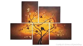 Free Shipping Handpainted Abstract Modern Lovebirds Singing In The Tree Wall Art Painting Home Decorative Paint on Canvas
Free Shipping Handpainted Abstract Modern Lovebirds Singing In The Tree Wall Art Painting Home Decorative Paint on Canvas