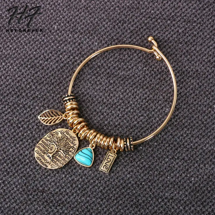 Opening Bangle For Women Silver&Gold-color Vintage Brass Bohemia Fashion Jewelry Gift For Holiday KA303 KA304
Opening Bangle For Women Silver&Gold-color Vintage Brass Bohemia Fashion Jewelry Gift For Holiday KA303 KA304