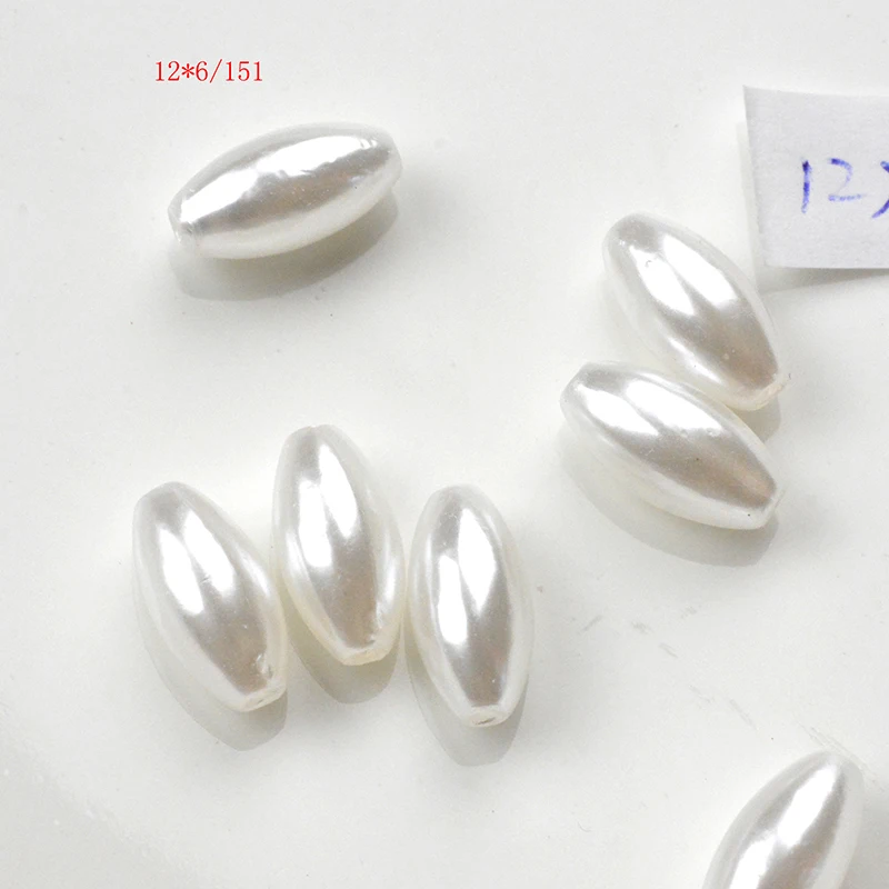 FLTMRH 50pcs 8*4mm ABS Imitation Pearl Straight Hole Rice Beads DIY Accessories Whol sale Resin Beaded For Jewelry Making
FLTMRH 50pcs 8*4mm ABS Imitation Pearl Straight Hole Rice Beads DIY Accessories Whol sale Resin Beaded For Jewelry Making