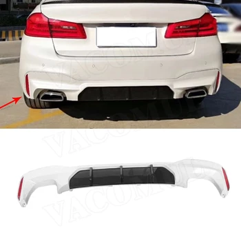 5 Series Carbon Fiber & ABS Rear Bumper Lip Diffuser for BMW G30 G31 G38 M TECH M Sport 2017 2018 Back Skid Plate Car Styling
5 Series Carbon Fiber & ABS Rear Bumper Lip Diffuser for BMW G30 G31 G38 M TECH M Sport 2017 2018 Back Skid Plate Car Styling