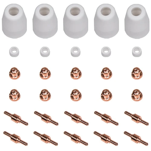 free shipping 30 pcs common PT31 plasma cutting torch CONSUMABLES as ESAB/L-TEC PT-31, JG-40 and WSD-LG40
free shipping 30 pcs common PT31 plasma cutting torch CONSUMABLES as ESAB/L-TEC PT-31, JG-40 and WSD-LG40