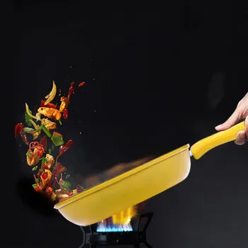 No Oil-smoke Pan Steak Frying Pan Breakfast Frying Eggs Only Use For Gas Cooker Non-Stick Pans Cooking Helper
No Oil-smoke Pan Steak Frying Pan Breakfast Frying Eggs Only Use For Gas Cooker Non-Stick Pans Cooking Helper