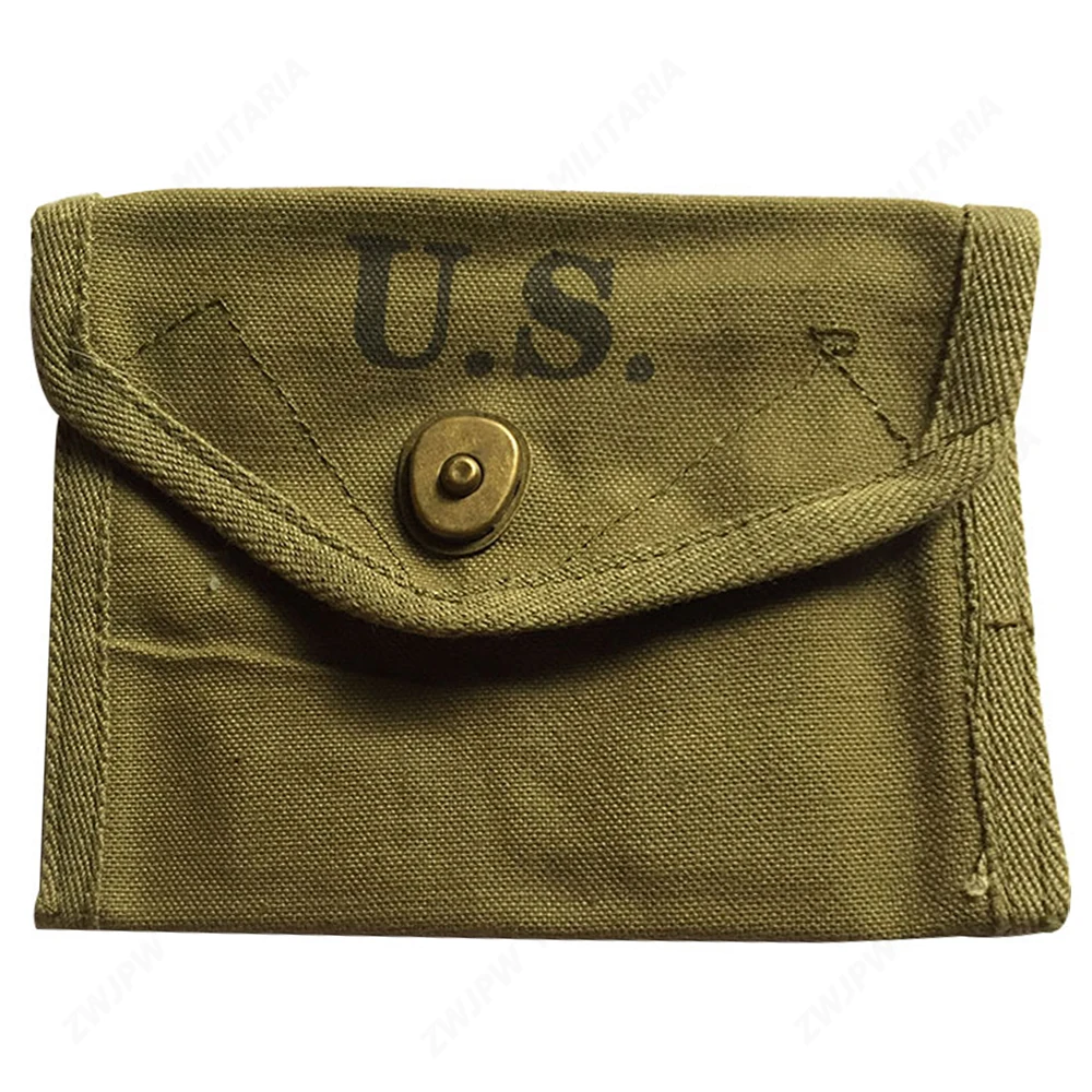 VIETNAM WAR US Army Military M1 First Aid Ammo Pouch Outdoor Packet Bag Army Green Color US/104102
VIETNAM WAR US Army Military M1 First Aid Ammo Pouch Outdoor Packet Bag Army Green Color US/104102
