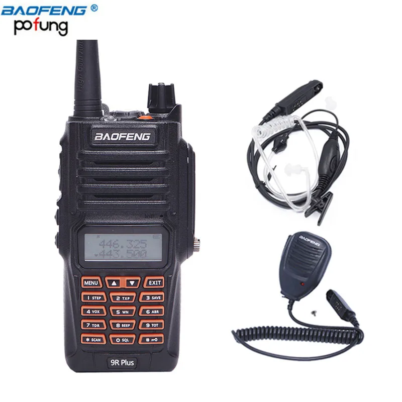 Baofeng UV-9R Plus Walkie Talkie 8W High Power 2800mAh Dual Band IP67 Waterproof BF UV 9R Two Way Radio+1Speaker+1Headset
Baofeng UV-9R Plus Walkie Talkie 8W High Power 2800mAh Dual Band IP67 Waterproof BF UV 9R Two Way Radio+1Speaker+1Headset