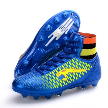 Mens High Tops Rugby Boots Mesh Breathable Soccer Shoes Women Long Nails Sneakers Teenagers Rugby Competition Trainer D0615
Mens High Tops Rugby Boots Mesh Breathable Soccer Shoes Women Long Nails Sneakers Teenagers Rugby Competition Trainer D0615