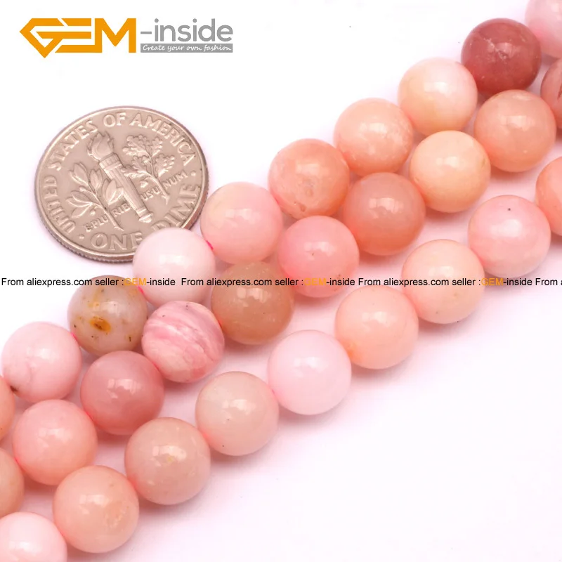 Natural Round Pink Opal Beads For Jewelry Making 6-10mm 15inches DIY Jewellery Free Shipping Wholesale Gem-inside
Natural Round Pink Opal Beads For Jewelry Making 6-10mm 15inches DIY Jewellery Free Shipping Wholesale Gem-inside