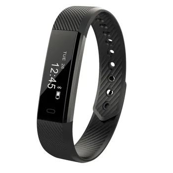 ID115 Smart Bracelet Fitness Tracker Passometer Sleep Monitor Track Smart Band Watch Alarm Clock Step Counter Fitness
ID115 Smart Bracelet Fitness Tracker Passometer Sleep Monitor Track Smart Band Watch Alarm Clock Step Counter Fitness