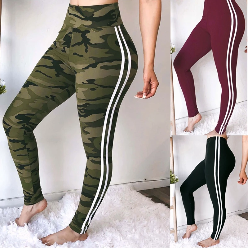 2019 Black Women White Striped Yoga Pants Running Tights Sport Leggings Push Up Training Pants Fitness Gym Leggins Workout Pants
2019 Black Women White Striped Yoga Pants Running Tights Sport Leggings Push Up Training Pants Fitness Gym Leggins Workout Pants