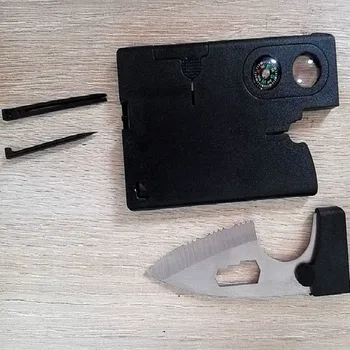 Multifunctional Tool Pocket Saber Card Knife Outdoor Camping Survival Universal Life Saving tool
Multifunctional Tool Pocket Saber Card Knife Outdoor Camping Survival Universal Life Saving tool