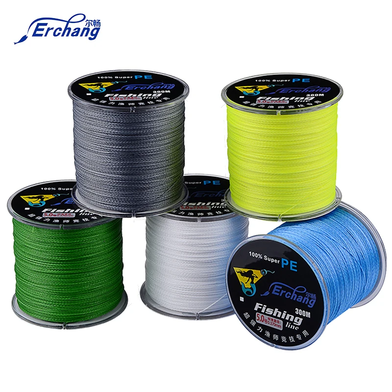 Erchang Lake Sea Fishing 300m Braided Fishing Line Superpower 10 20 30 40 60 LB Multifilament PE Fishing Lines
Erchang Lake Sea Fishing 300m Braided Fishing Line Superpower 10 20 30 40 60 LB Multifilament PE Fishing Lines