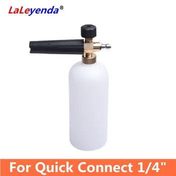 LaLeyenda High Pressure Washer Snow Foam Gun for 1/4" Quick Start Release Quarter Connector Car Wash Lance fitting Foam Cannon
LaLeyenda High Pressure Washer Snow Foam Gun for 1/4" Quick Start Release Quarter Connector Car Wash Lance fitting Foam Cannon