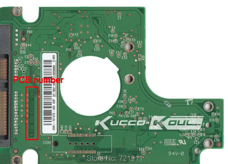 HDD PCB logic board circuit board 2060 701572 002 for 2.5 inch SATA hard drive repair hdd date recovery
HDD PCB logic board circuit board 2060 701572 002 for 2.5 inch SATA hard drive repair hdd date recovery