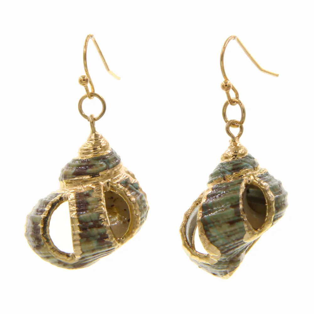 Natural Sea Shell капли Длинные висячие серьги Для женщин костюм для активных игр