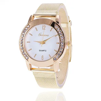 Classic Women Mesh Belt Watches Gold Dress Watches Diamond Crystal Men's Watches Female Quartz Watch for Couple Gift
Classic Women Mesh Belt Watches Gold Dress Watches Diamond Crystal Men's Watches Female Quartz Watch for Couple Gift