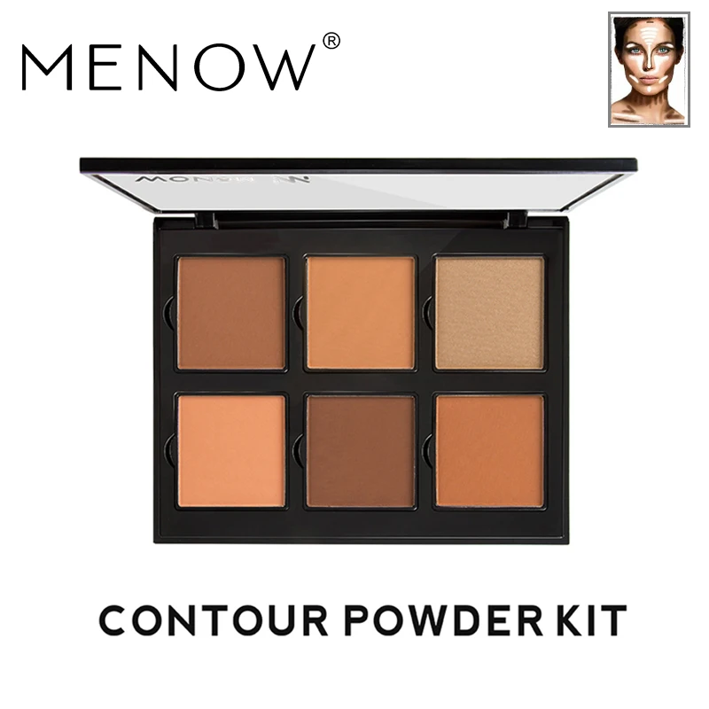 MENOW Brand 6 color Contour powder Concealer Face Modified Contour Powder Plate Highlight shadow Cosmetic Face care Make up ES02
MENOW Brand 6 color Contour powder Concealer Face Modified Contour Powder Plate Highlight shadow Cosmetic Face care Make up ES02