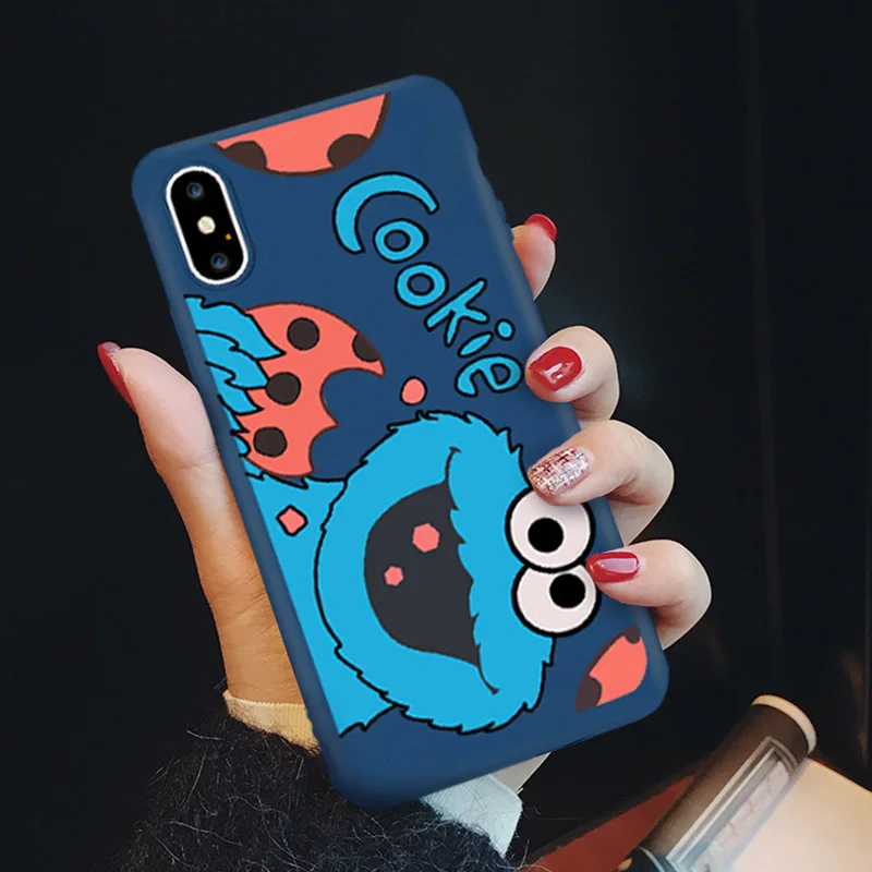 GYKZ Cartoon Sesame Street Case Cover For iPhone XS MAX XR 7 8 6 6s Plus Funny Pattern Soft Phone Shell For iPhone X Matte Coque
GYKZ Cartoon Sesame Street Case Cover For iPhone XS MAX XR 7 8 6 6s Plus Funny Pattern Soft Phone Shell For iPhone X Matte Coque