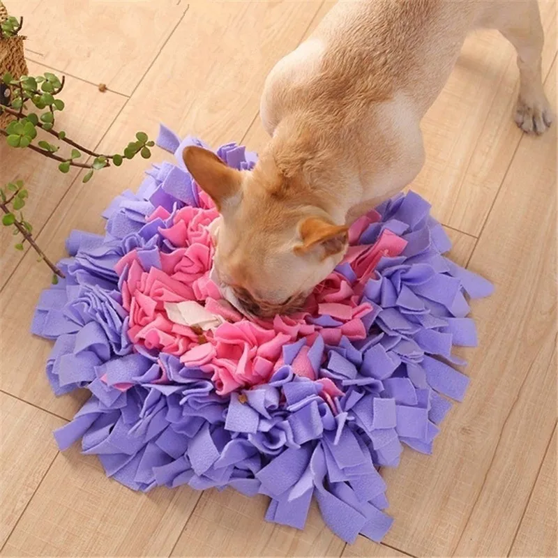 Pet Dog Sniffing Mat Find Food Training Interactive Play Toys Dog Feeding Mat For Relieve Stress
Pet Dog Sniffing Mat Find Food Training Interactive Play Toys Dog Feeding Mat For Relieve Stress