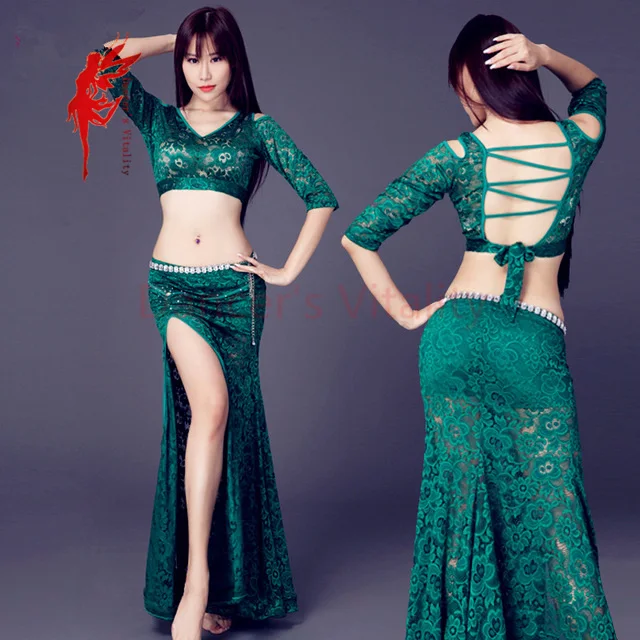 Cheap wholesale belly dance clothes half sleeves top and split skirt 2pcs gilrs belly dance set for women belly dancing suit
Cheap wholesale belly dance clothes half sleeves top and split skirt 2pcs gilrs belly dance set for women belly dancing suit