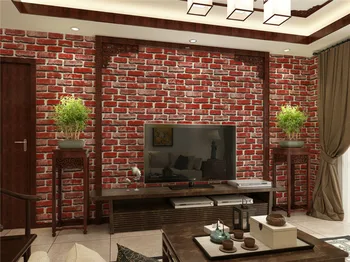 Rustic Vintage 3D Faux Brick Wallpaper Roll Vinyl Old Stone Wall Paper For Restaurant Cafe Decor Colors Orange Red Grey
Rustic Vintage 3D Faux Brick Wallpaper Roll Vinyl Old Stone Wall Paper For Restaurant Cafe Decor Colors Orange Red Grey