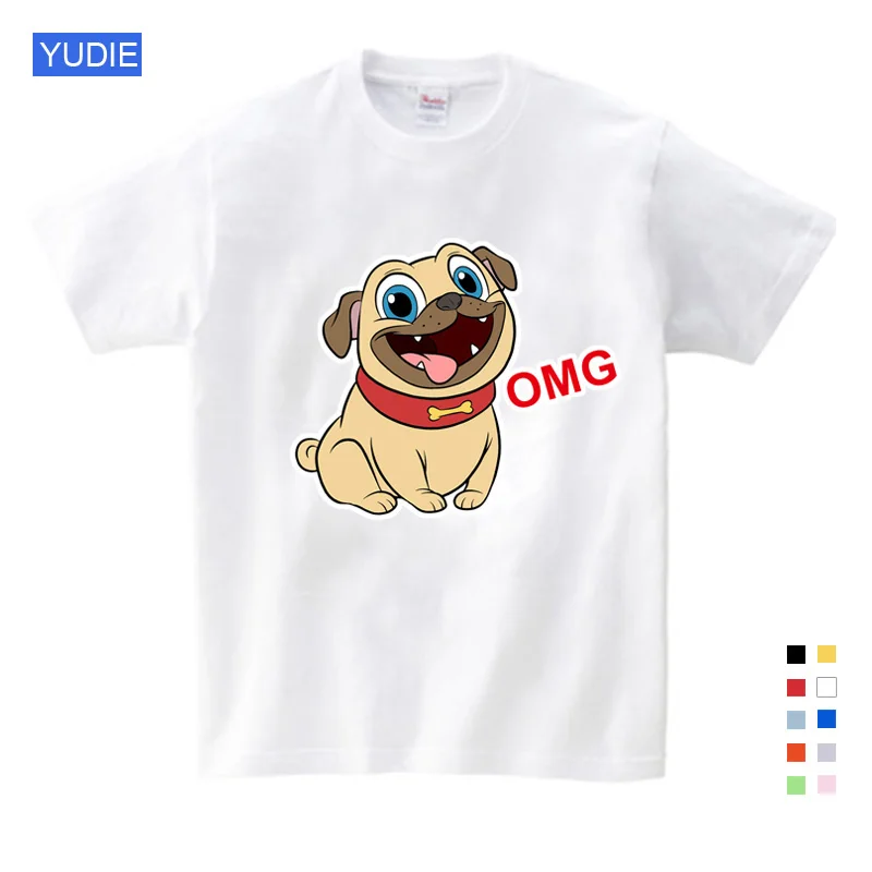 Funny Child Cartoon Puppy Dog Friends T-shirts Girls T-shirt Short Sleeve for Children Summer Clothes Children's Clothing YUDIE
Funny Child Cartoon Puppy Dog Friends T-shirts Girls T-shirt Short Sleeve for Children Summer Clothes Children's Clothing YUDIE