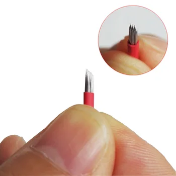 10 Pcs Eyebrow Tattoo Permanent Makeup 19 Round Bevel Needles Microblading 3D Eyebrow Embroidery R19 Fog Pen Round Needle Red
10 Pcs Eyebrow Tattoo Permanent Makeup 19 Round Bevel Needles Microblading 3D Eyebrow Embroidery R19 Fog Pen Round Needle Red