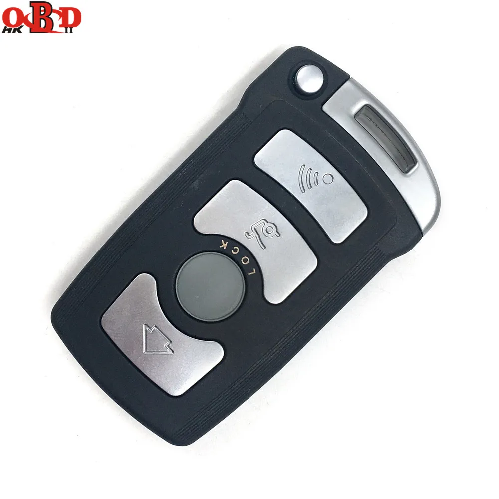 HKOBDII New 4 Buttons Remote Car Key Shell With Small Key for BMW 7 Series(with LOGO)
HKOBDII New 4 Buttons Remote Car Key Shell With Small Key for BMW 7 Series(with LOGO)