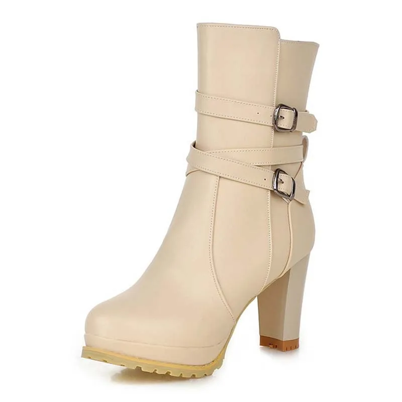 Martin boots women winter boots high heels round toe ankel boots fashion pu shoes woman quality motorcycle boots shoes
Martin boots women winter boots high heels round toe ankel boots fashion pu shoes woman quality motorcycle boots shoes
