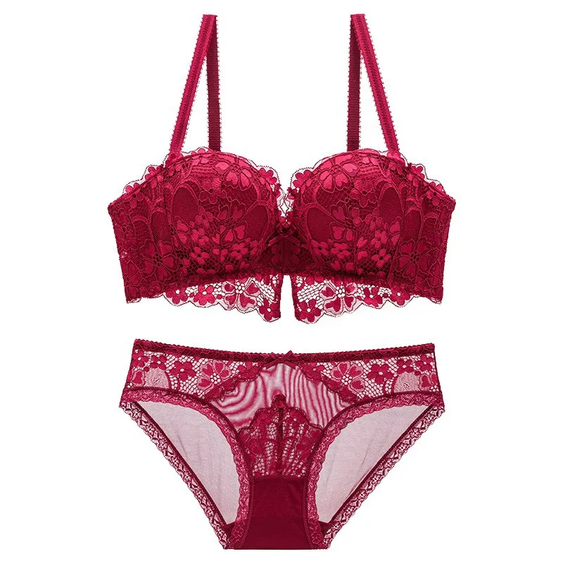 Free shipping New Style two kinds of shoulder straps fashion sexy wire free push up lace bra set women's underwear
Free shipping New Style two kinds of shoulder straps fashion sexy wire free push up lace bra set women's underwear
