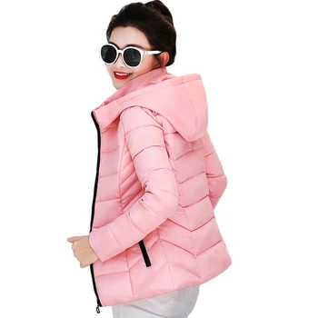 Hooded Parka Women Winter Jacket Short Down Cotton Padded Womens Coat Winter Jacket Women Solid Color Parka Winter Jackets D466
Hooded Parka Women Winter Jacket Short Down Cotton Padded Womens Coat Winter Jacket Women Solid Color Parka Winter Jackets D466