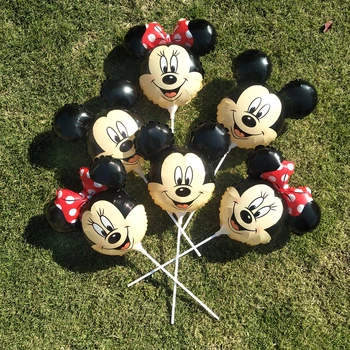 6pcs/lot comes with tow bar Mickey Minnie balloon birthday party decoration DIY baby shower Happy New Year wedding balloon Kid"s
6pcs/lot comes with tow bar Mickey Minnie balloon birthday party decoration DIY baby shower Happy New Year wedding balloon Kid"s