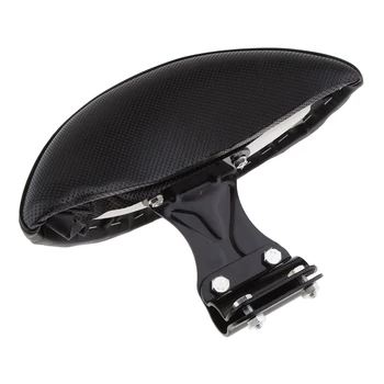 Black Motorcycle Driver Backrest Soft Pad Stainless with PU Leather Easy to install
Black Motorcycle Driver Backrest Soft Pad Stainless with PU Leather Easy to install
