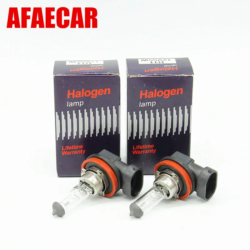 AFAECAR 10pcs 12v 55w H11 Halogen Bulb 4300K Quartz Glasses Car Auto Lamp Fog Light
AFAECAR 10pcs 12v 55w H11 Halogen Bulb 4300K Quartz Glasses Car Auto Lamp Fog Light