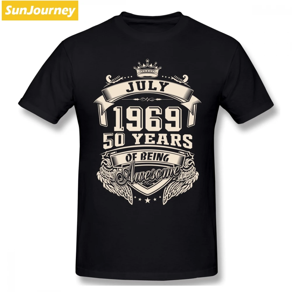 Born In July 1969 50 Years Of Being Awesome Men T Shirt Summer Rashguard Oversize O-neck Cotton Custom Short Sleeve Tees
Born In July 1969 50 Years Of Being Awesome Men T Shirt Summer Rashguard Oversize O-neck Cotton Custom Short Sleeve Tees