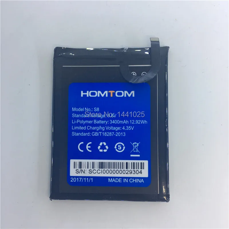 Аккумулятор HOMTOM S8 HTS8 3400 мАч, высококачественный мобильный телефон с большим временем работы в режиме ожидания, Аксессуары для мобильных телефонов
Аккумулятор HOMTOM S8 HTS8 3400 мАч, высококачественный мобильный телефон с большим временем работы в режиме ожидания, Аксессуары для мобильных телефонов